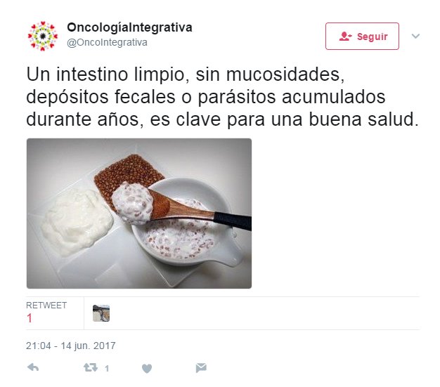 Un intestino limpio, sin mucosidades, depósitos fecales o parásitos acumulados durante años, es clave para una buena salud