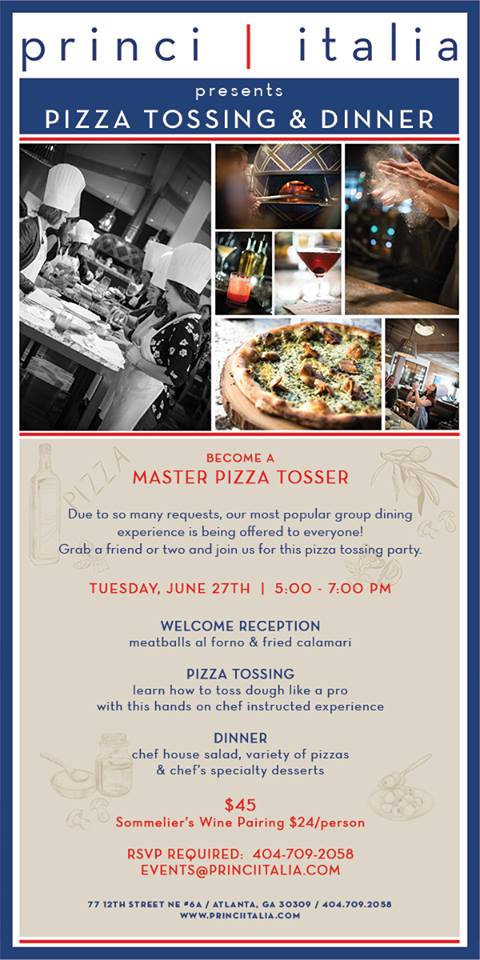 PrinciItaliaAtl's tweet photo. #pizzatossing#midtownpizza#pizzalover https://t.co/Fa3HkLttMa
