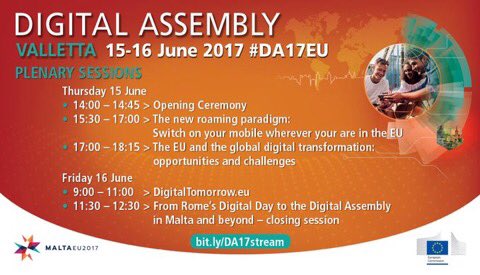roningirl's tweet photo. Off to #Malta for EU #digitalassembly! What to tell decision-makers abt #digitalskills #womenintech? Gimme your ideas! @dliiorg @eu2017mt https://t.co/7UF08Vw4OV