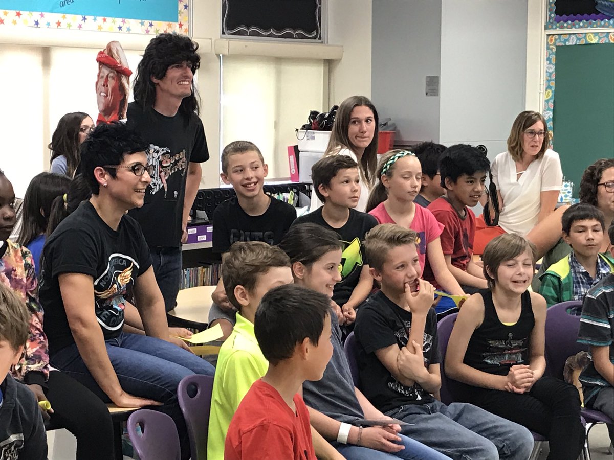 LaraFominoff's tweet photo. @JonBonJoviJBJ speaks to Gr. 4/5 class at Ecole Agnes Davidson @LethSD51 https://t.co/VKhJAmOouh