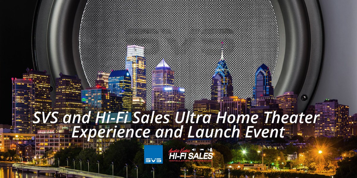 Tpmorrow we unleash the Ultra Home Theater Experience with <a href="/HiFiSales/">Hi-Fi Sales</a> in #CherryHill #NJ. RSVP: eventbrite.com/e/svs-and-hi-f…
