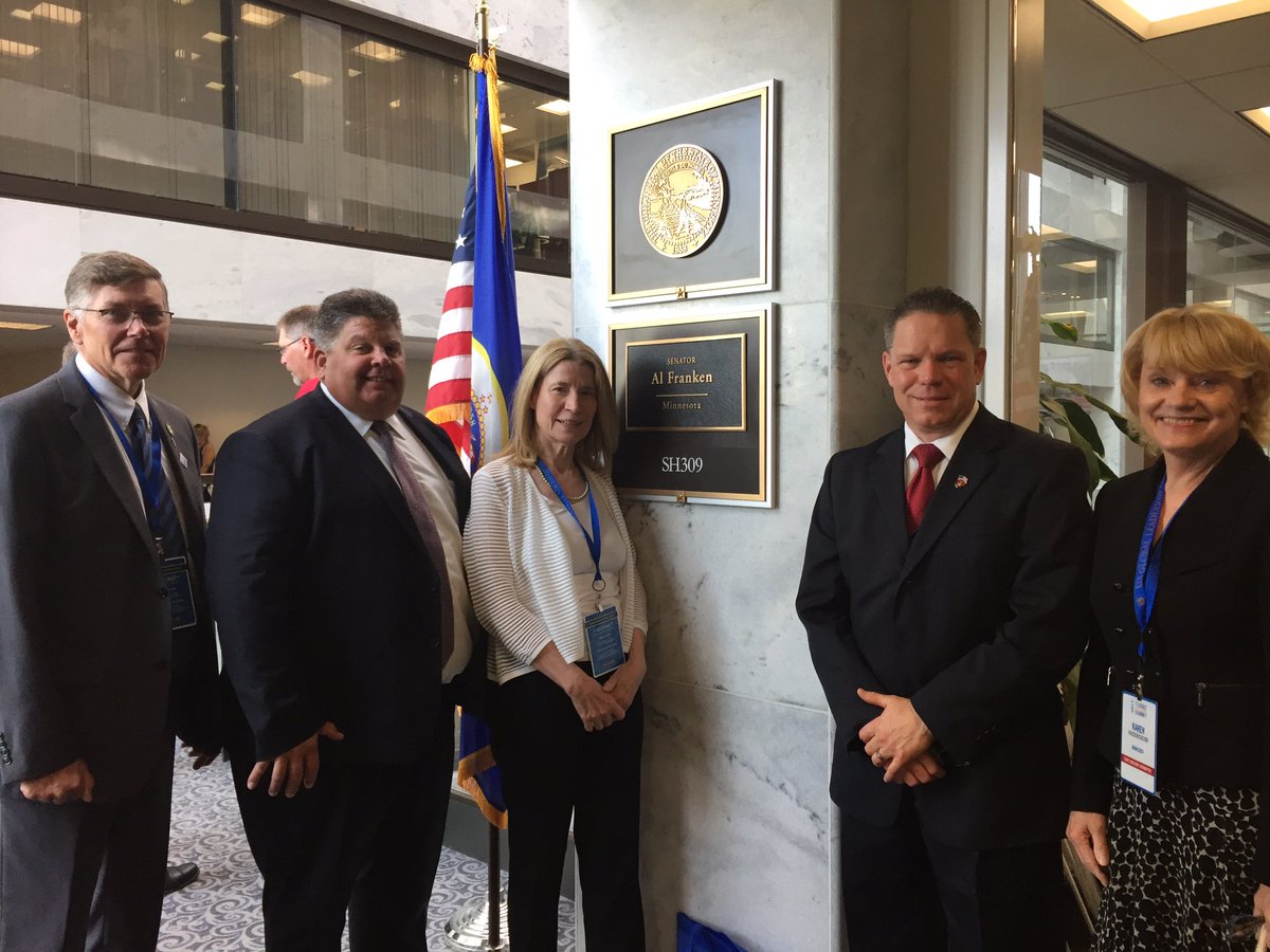 lissymoskowitz's tweet photo. Great meeting with @SenFranken office to talk about the importance of US engagement overseas during @USGLC #SummitDC https://t.co/wUhYfM4YeF