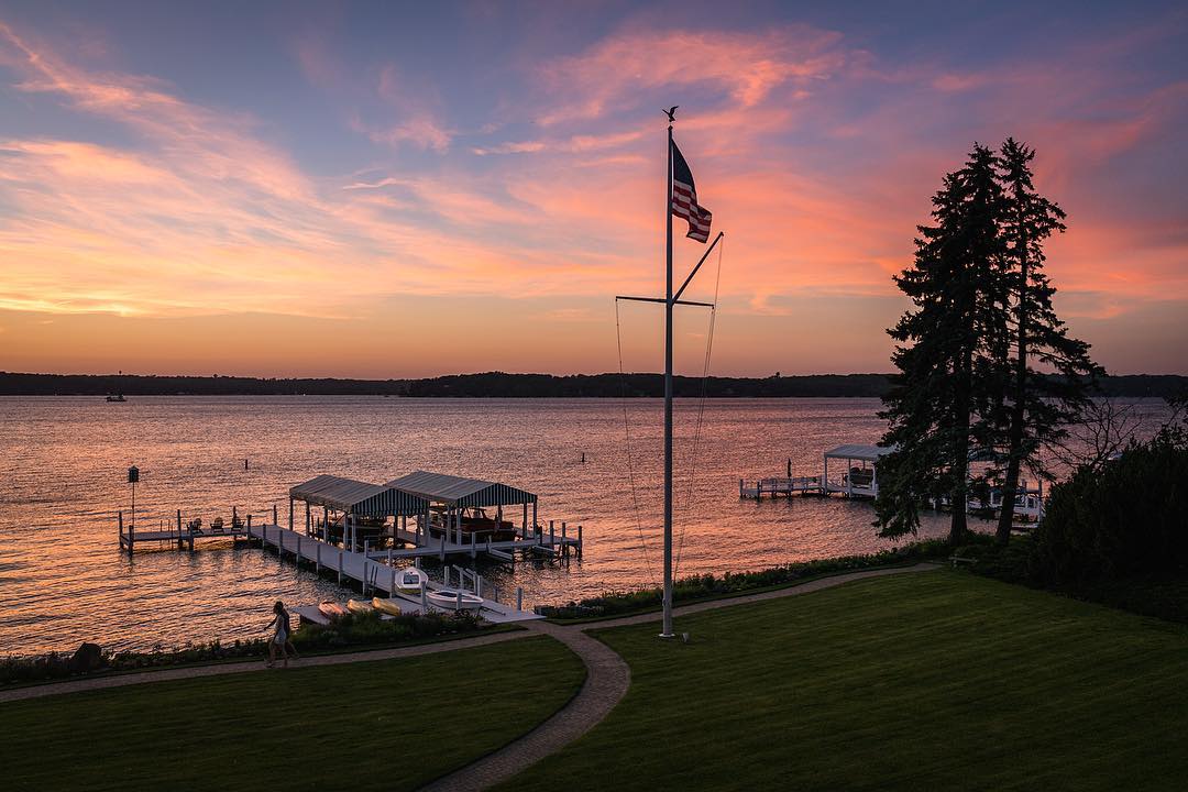 Did you know the very first Flag Day was celebrated in Wisconsin's Ozaukee County in 1785?

[Lake Geneva | jeffreyranderson, Instagram]