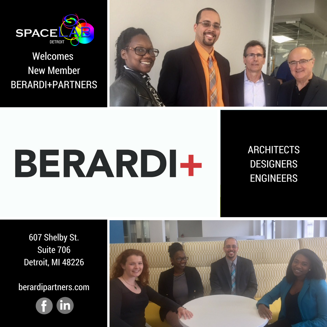 SpaceLabDetroit's tweet photo. #SpaceLabDetroit welcomes Berardi+Partners: https://t.co/8HREUZdMZh 
#architects #Detroit https://t.co/FMJLhw4d3P