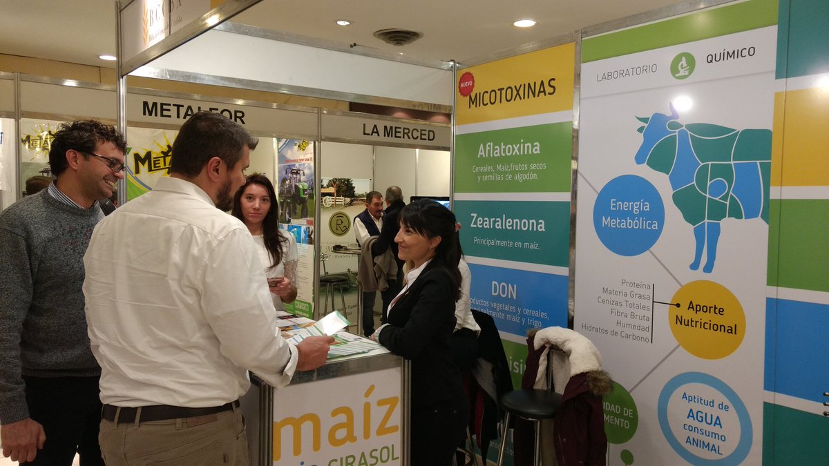 BCCBA's tweet photo. Análisis de Micotoxinas, veni a conocer todos los análisis de la @BCCBA en la Jornada Ganadera del año #CordobaGanadera 🐮 https://t.co/DWZuTPIoUJ