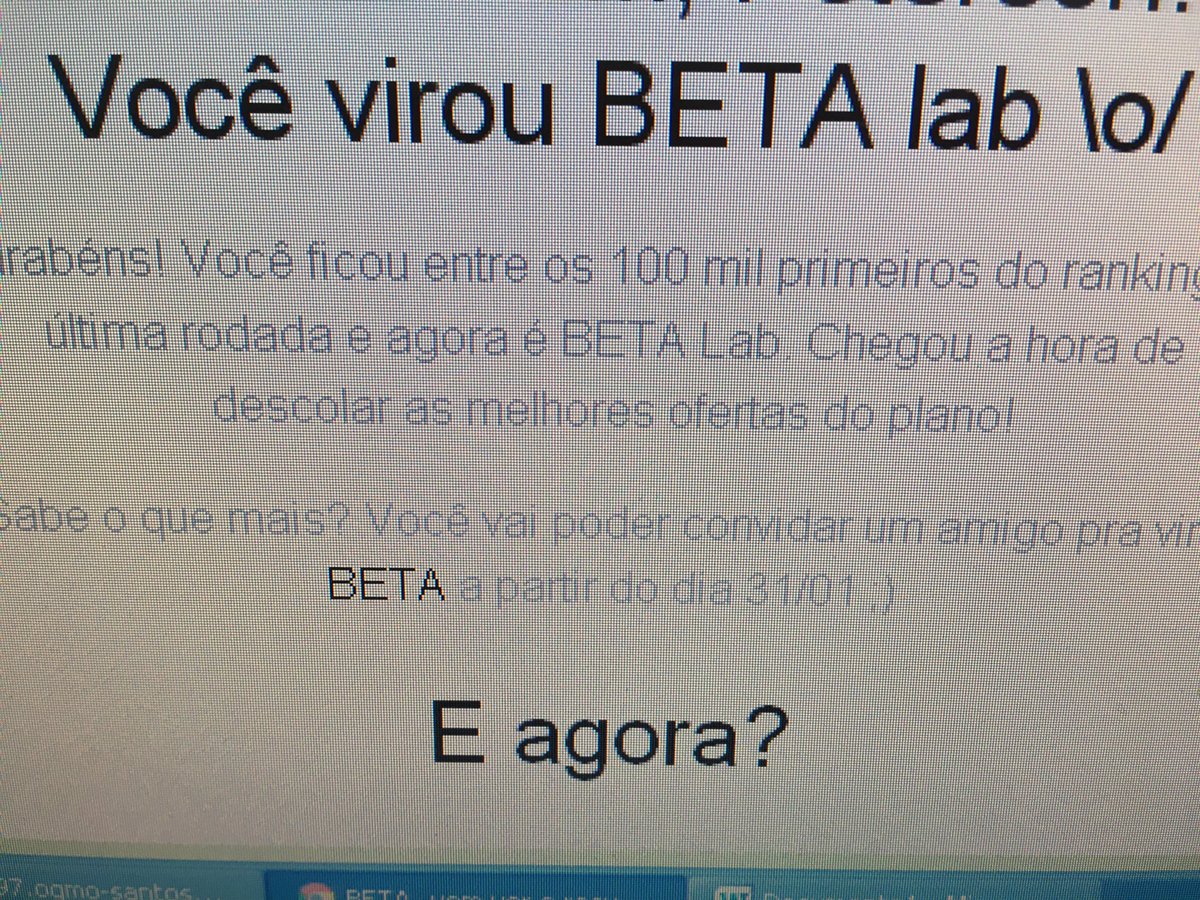 petersoncunha9's tweet photo. Quero continuar beta lab é muitos bom #TimBetaSegueTimBeta #TimBeta https://t.co/6AE3PvbzPs