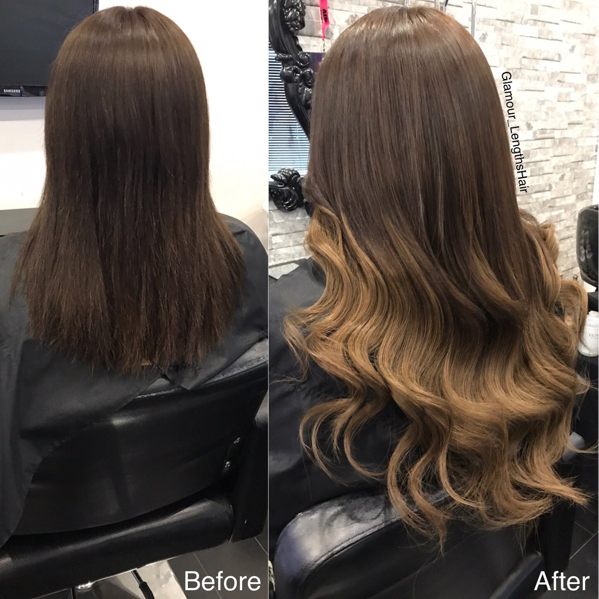 GlamourLengths's tweet photo. Full head of our Russian nano ring extensions by Sianna #hairextensions #nanorings #ombre https://t.co/wnT3mPIBQN