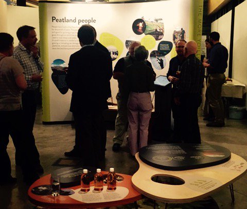bright_brands's tweet photo. Great turnout here @TheFlowCountry Touring Exhibition launch, creating awareness of Peatland restoration!  #flowsontour @TheBotanics https://t.co/AXYLMkz2Rp