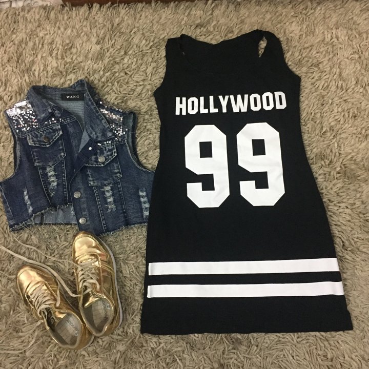 olha esse look TUDO que você pode montar levando o #vestido Hollywood por R$55 agora mesmo, com frete 0800. vem: bit.ly/2tm8GnF