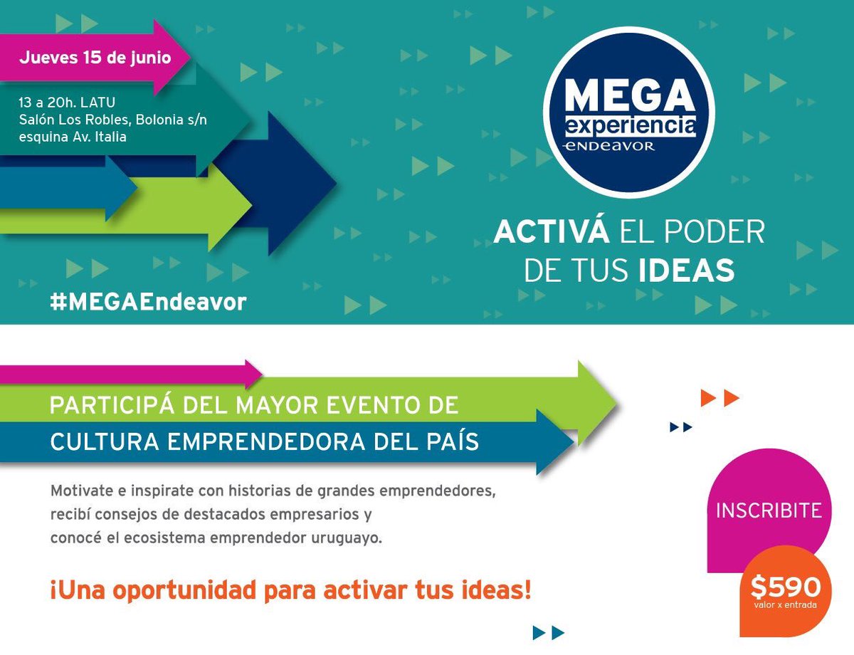 OrangeAttitude's tweet photo. Mañana estaremos en la #MEGAEndeavor junto a @MVDConsulting ¡Los esperamos! https://t.co/3JlK4bP1XB