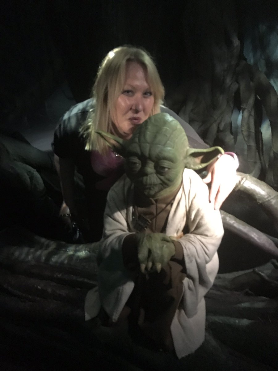 SarahEwen1's tweet photo. Meeting Yoda @AccorHotelsUKME #VIPParty @MadameTussauds #TMS17 #StarWins @FairmontStA #eventprofs https://t.co/J3wNAriQ6T