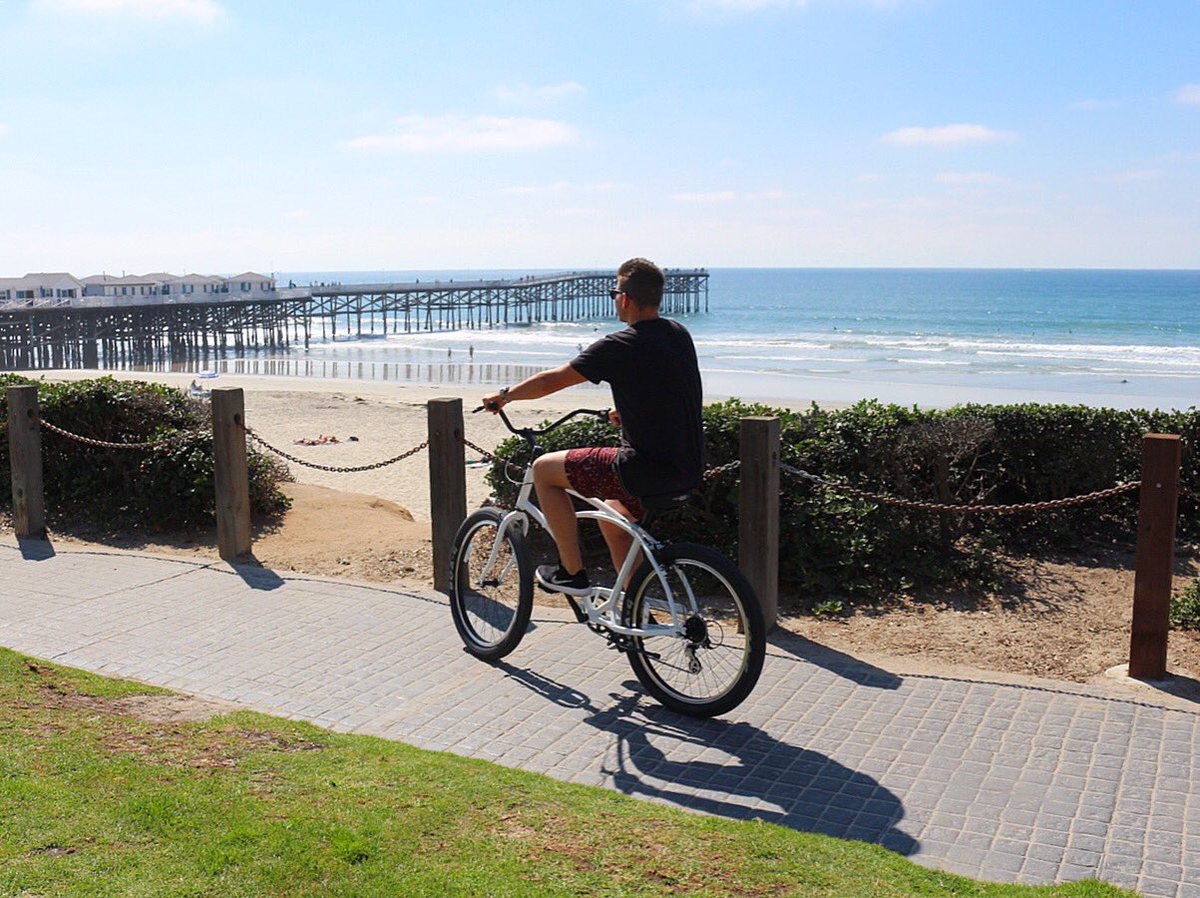 SurfMonkeyBikes's tweet image. Smile more, ride a bike! 😁🚲 #SurfMonkeyBikes #PacificBeach #PB #PBSD #SanDiego #MissionBeach #CrystalPier #SanDiegoLife