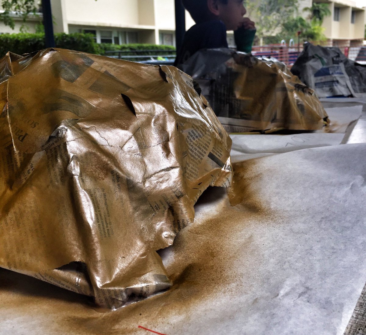 ValeriaTeaches's tweet photo. #Day3 of #ArtofEngineering Camp lead us to create our 1st settlement on Mars! #geodesicDome #journeytoMars #firsttoMars @TheMarsGen @jnxyz https://t.co/fUHLQFHcuf