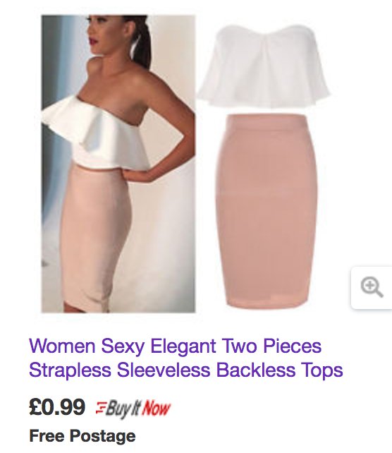 WhySocial_Media's tweet image. Another #falseadverting on Ebay to get U to the shop.Advertise dress for £0.99 but you only buy stockings #rt :finetech007 .@AskeBay @eBay
