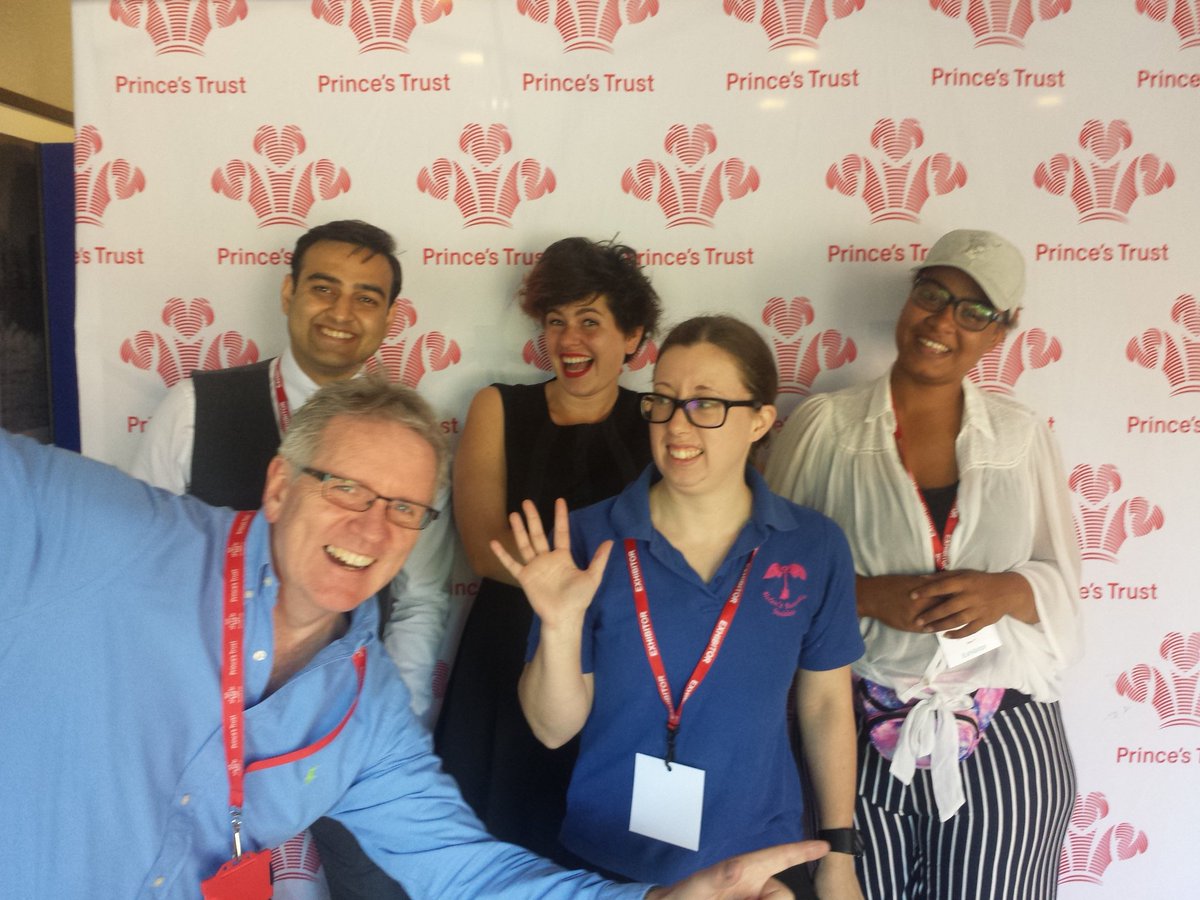 Tazi64's tweet photo. Kevin &amp; the @PrincesTrust gang pre show @GrowKentB2B #Maidstone today.What a fantastic event!Can't wait 4 the next 1 https://t.co/x3xPjgkNJ7