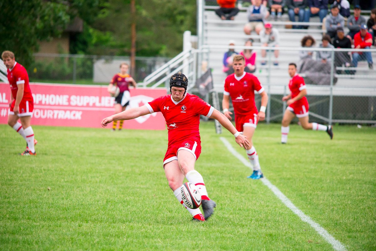 RugbyCanada's tweet photo. June 17:
#Canada vs @USA — Game 2 of Junior @WorldRugby Trophy
#Canada vs @RugbyRomania 
🎟️https://t.co/CZHTVtaJvc
#RISEAsOne #RCU20 #RC15s https://t.co/xF7hiCjsXr