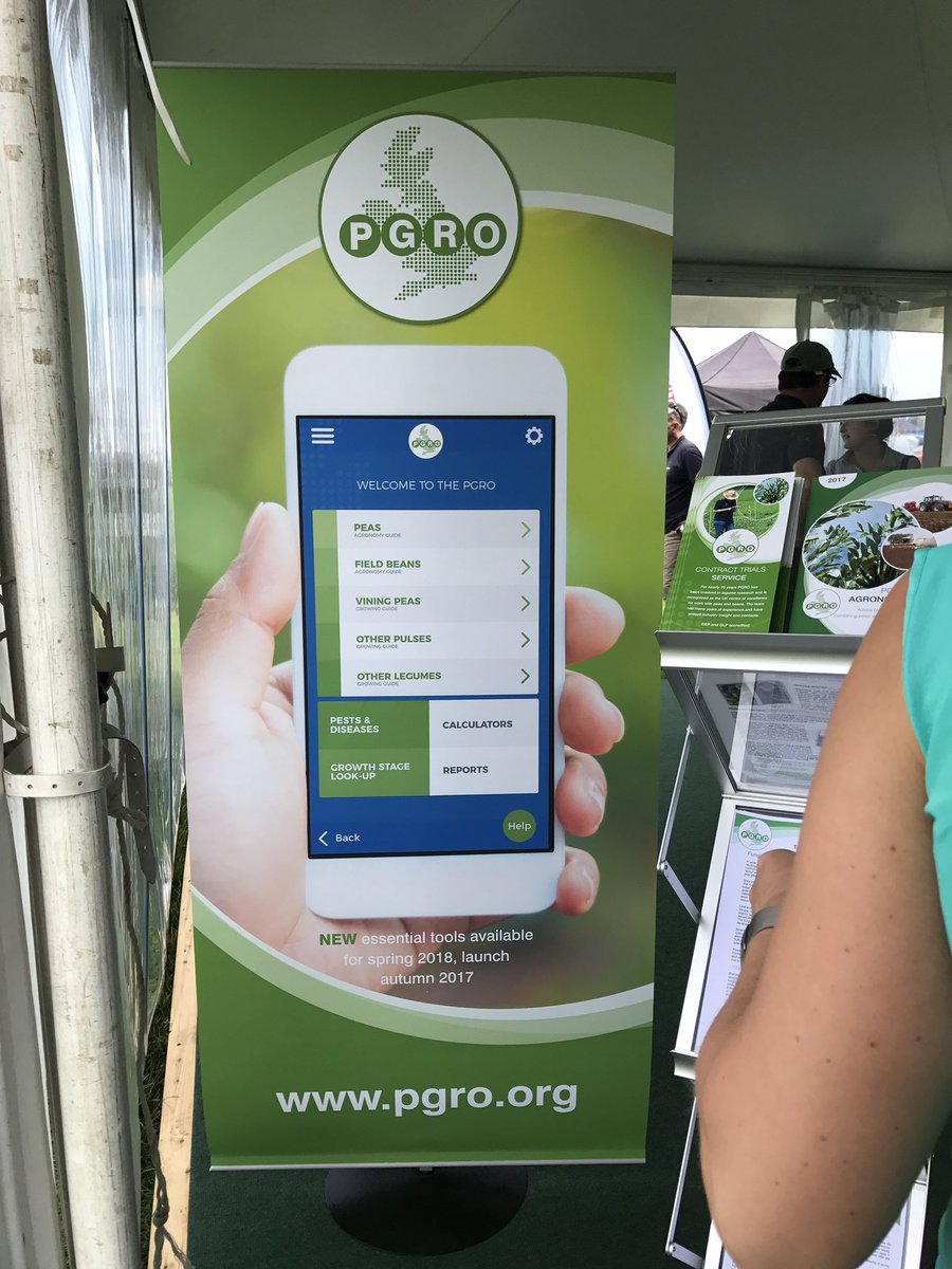 Charles_Rade's tweet photo. Good to catch up with @pgroresearch @CerealsEvent today and see the fruits of our labours. New mobile app coming soon... https://t.co/UBjkYREkVC