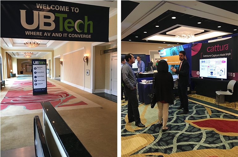CatturaVideo's tweet photo. #UBTech17 was a blast! We can't wait for next year's conference at the Mirage in Las Vegas #lecturecapture 😁 https://t.co/qcxJDY7poX