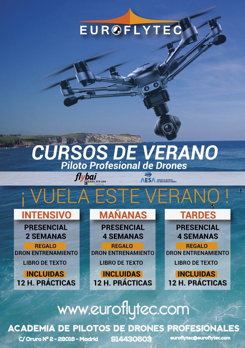 euroflytec's tweet photo. #FelizMiercoles #drones #aesa #ato #euroflytec https://t.co/4ualZAeJUg https://t.co/Q0vUnxYm1P