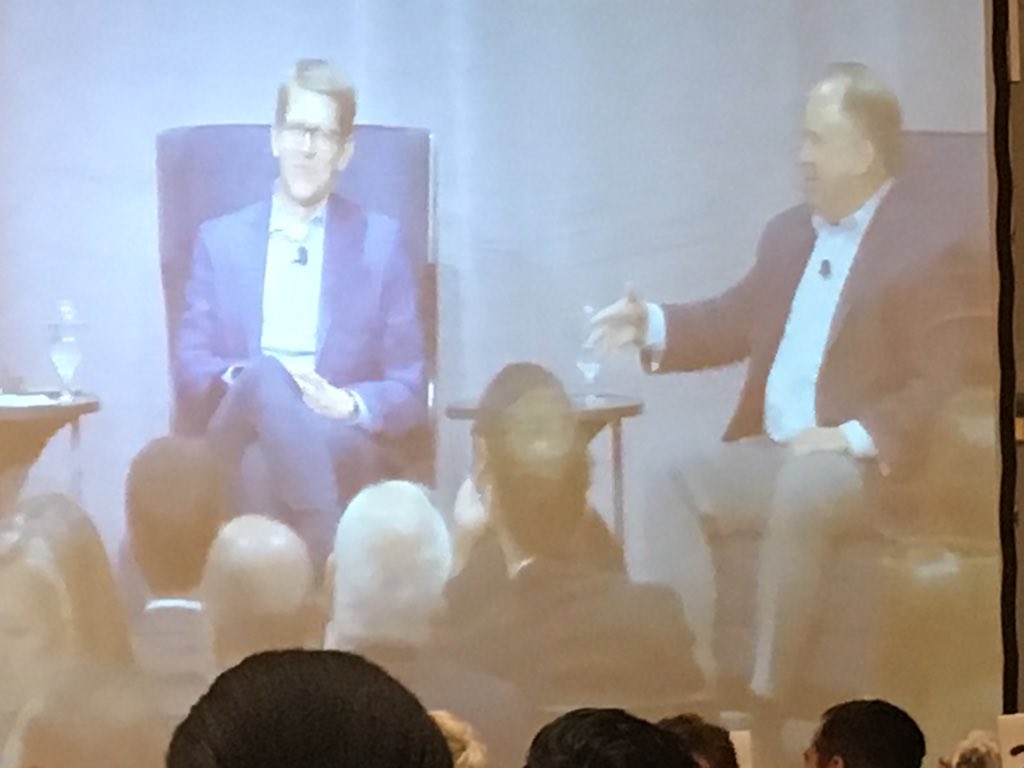 LoriMatsukawa's tweet photo. . @JayCarney: Never asked to lie, you just don't lie, unimaginable to me. #ScottMcClellan: my credibility was everything #4thEstate https://t.co/fAvfpwLtYV