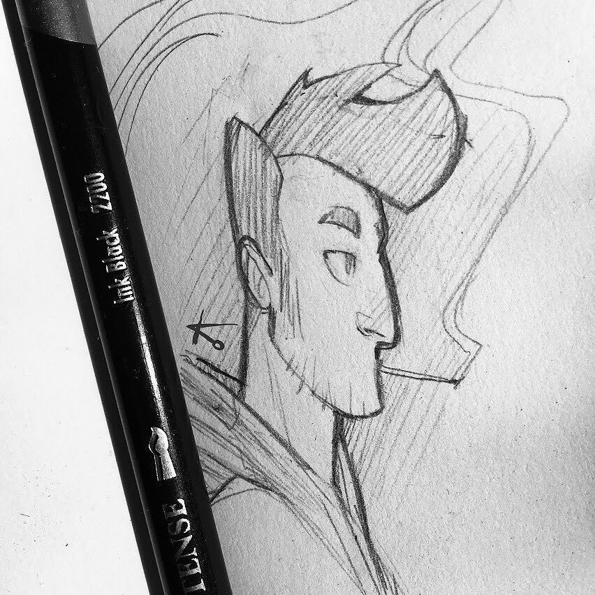 tentaclehorns's tweet photo. Sketch before sleep. #drawing #sketch #onlybw #pencil #pencildrawing #pencilart #art #traditionalart #instaart #o… https://t.co/sV4zaVU1ZG https://t.co/maY1anBkMc