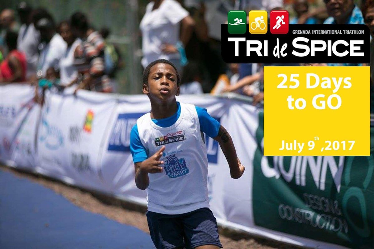 25 Days to Tri de Spice 2017 (Grenada International Triathlon) raceroster.com/events/2017/12…
#triathlon #tridespice #grenada #sports #swimbikerun
