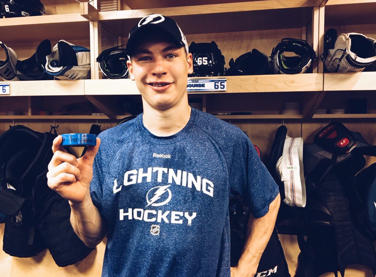 This season has been very special to me; I scored my first NHL goal and played with an amazing group of guys in the Calder Cup finals.