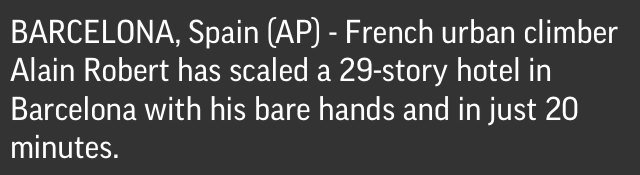 Hello! Human Fly here!