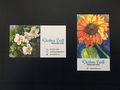 AdventMelodies's tweet photo. Designed a business card for Darlene Earll, a watercolor artists.

https://t.co/dTChofpRU7 https://t.co/gCQutMJ0En
