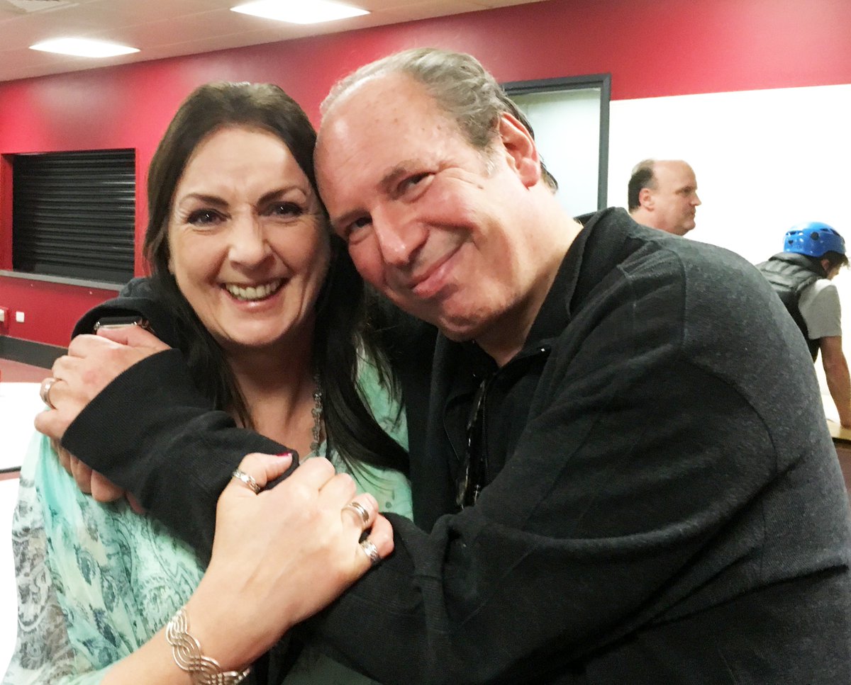 Wonderful to catch up with @HansZimmer last night in Dublin. What a funny, monumentally talented and gracious man @HansZimmerLive