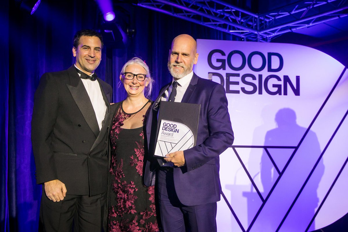 Stoked that the VoteLocal team won the Good Design award for Social Innovation last week - here’s to the spread of democracy! <a href="/GoodDesignAus/">Good Design Australia</a>