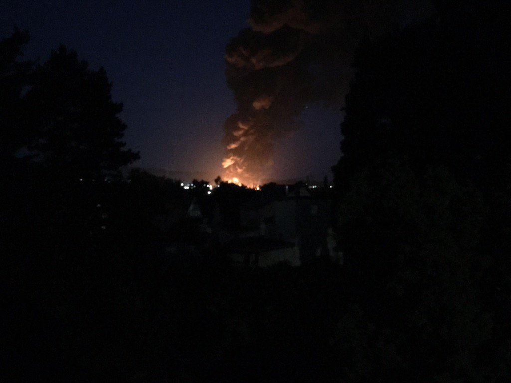 Brand in Ransbach-Baumbach