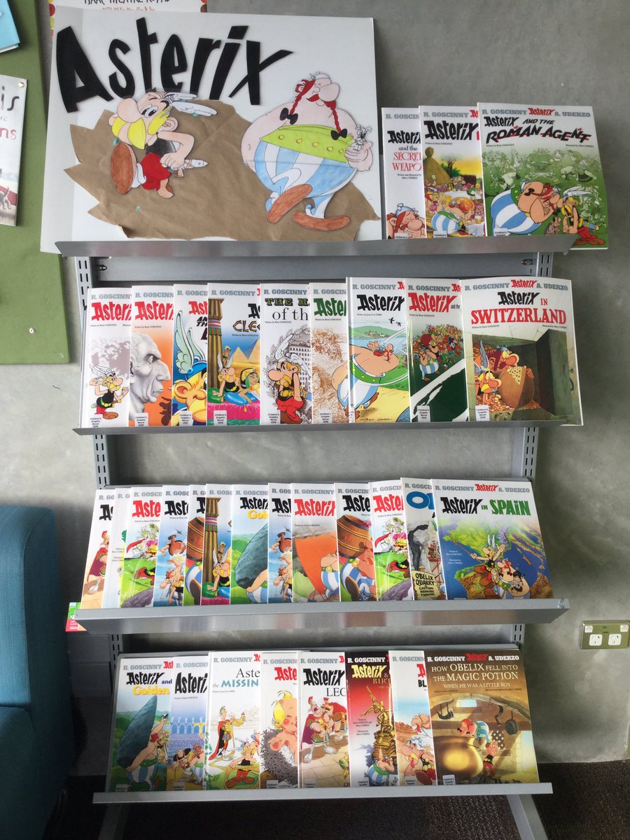ChristchurchLib's tweet image. #Asterix is a STAR!! ⭐️ And we've got loads of new copies of his classic adventures, on shelf at #AranuiLibrary
^DC