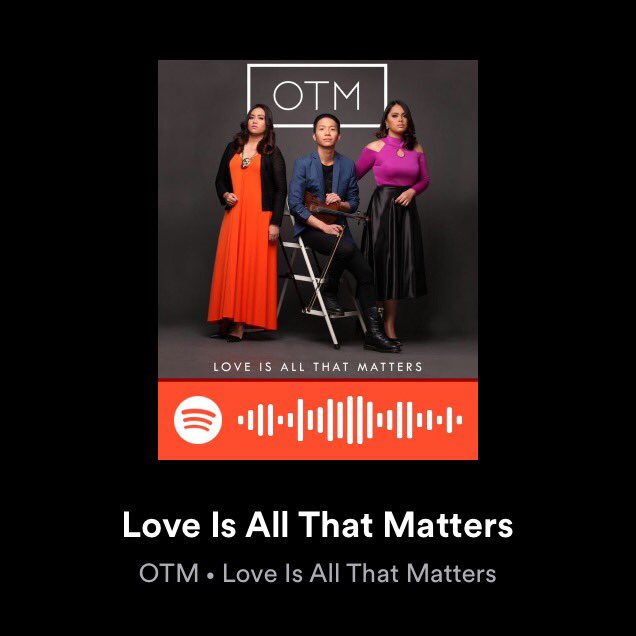 OTMMusik's tweet image. 1 year na agad nung ni-release to?😲Ang bilis! Salamat po sa suporta!
Scan this code to instantly play the song.😄 #SpotifyPH #OPM #OTMMusik