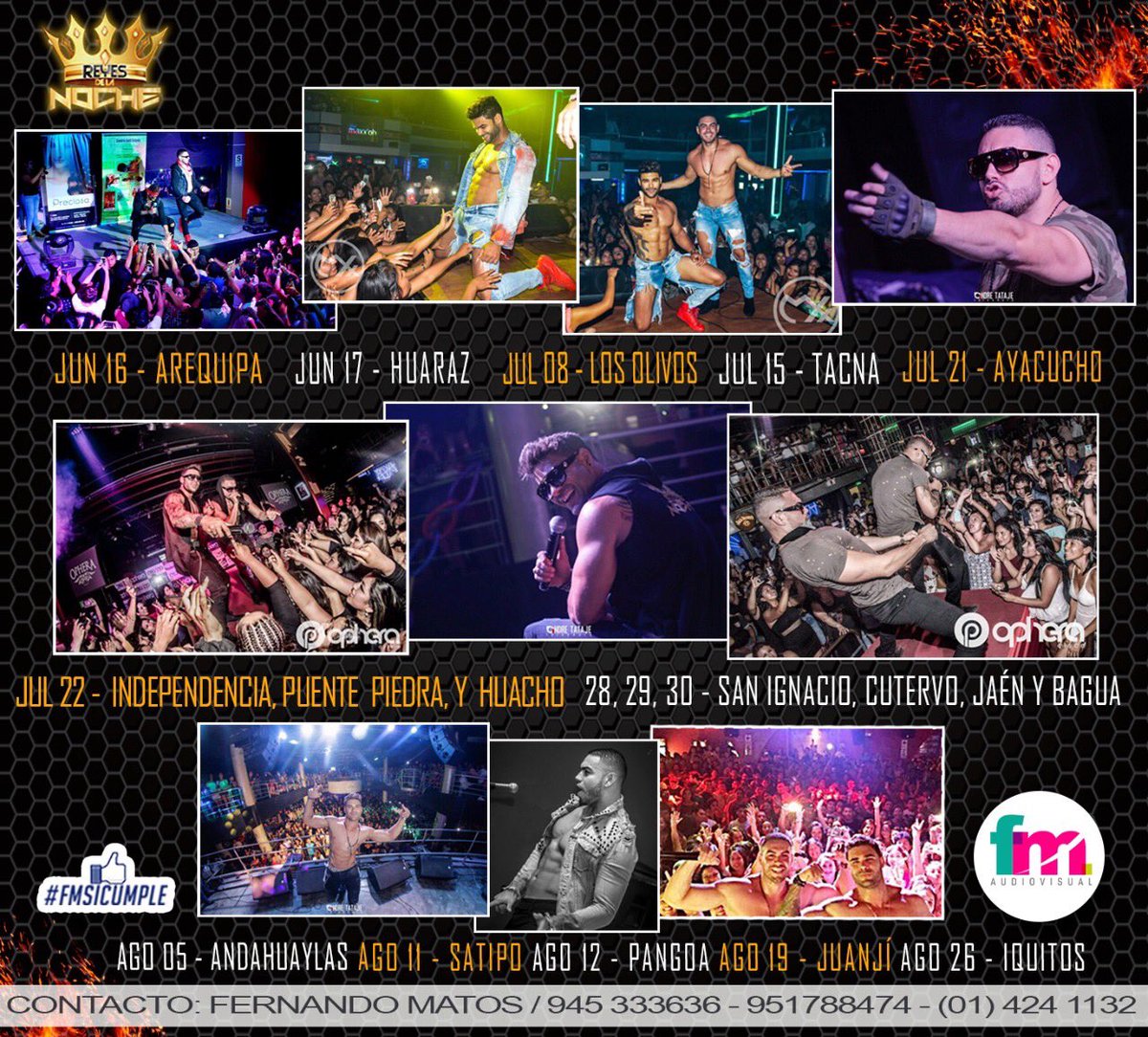 Nuestras próximas presentaciones a nivel nacional, día a día se viene actualizando las fechas y confirmando nuestro recorrido por el Perú.