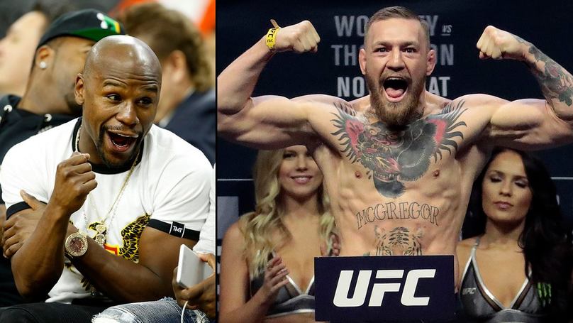 ladbible's tweet photo. Floyd Mayweather vs Conor McGregor is officially happening August 26th, Las Vegas https://t.co/o4MHKdPCEd https://t.co/jGtSkrqmdR