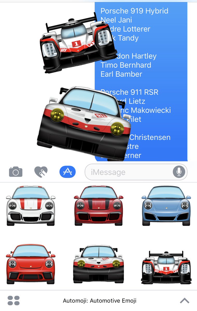 NEW UPDATE AVAILABLE NOW! 🇫🇷 We've added the Porsche factory Le Mans entrants just in time for #lemans24! itunes.apple.com/WebObjects/MZS…