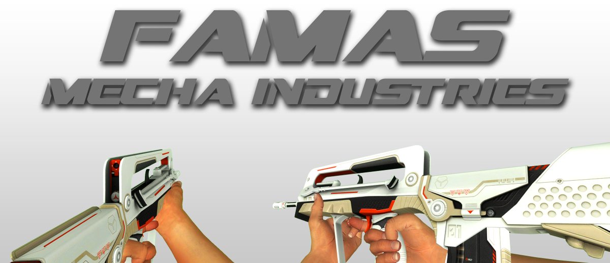 CSGOCrystal_'s tweet photo. 🎁GIVEAWAY!!!🎁

FAMAS | MECHA INDUSTRIES

✅ RETWEET
✅ FOLLOW US + @MajkenBets 
✅ LIKE THIS POST

🔥FINISHES AT 300 FOLLOWERS 🔥 https://t.co/VCJMihmrU8