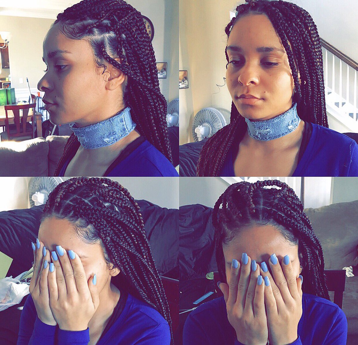 theofficialai's tweet photo. Braided my friends hair, #SlayLikeJay on the edges.. what you thought? @JaydaAyanna https://t.co/FuoOBqW8Lo