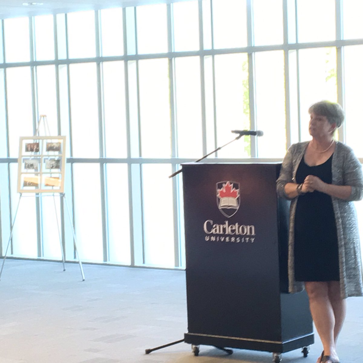WilliamNorman's tweet photo. Celebrating the retirement of Elaine Rouleau, the Kroeger College god #Carleton #bpapm https://t.co/11kzEQMBoI