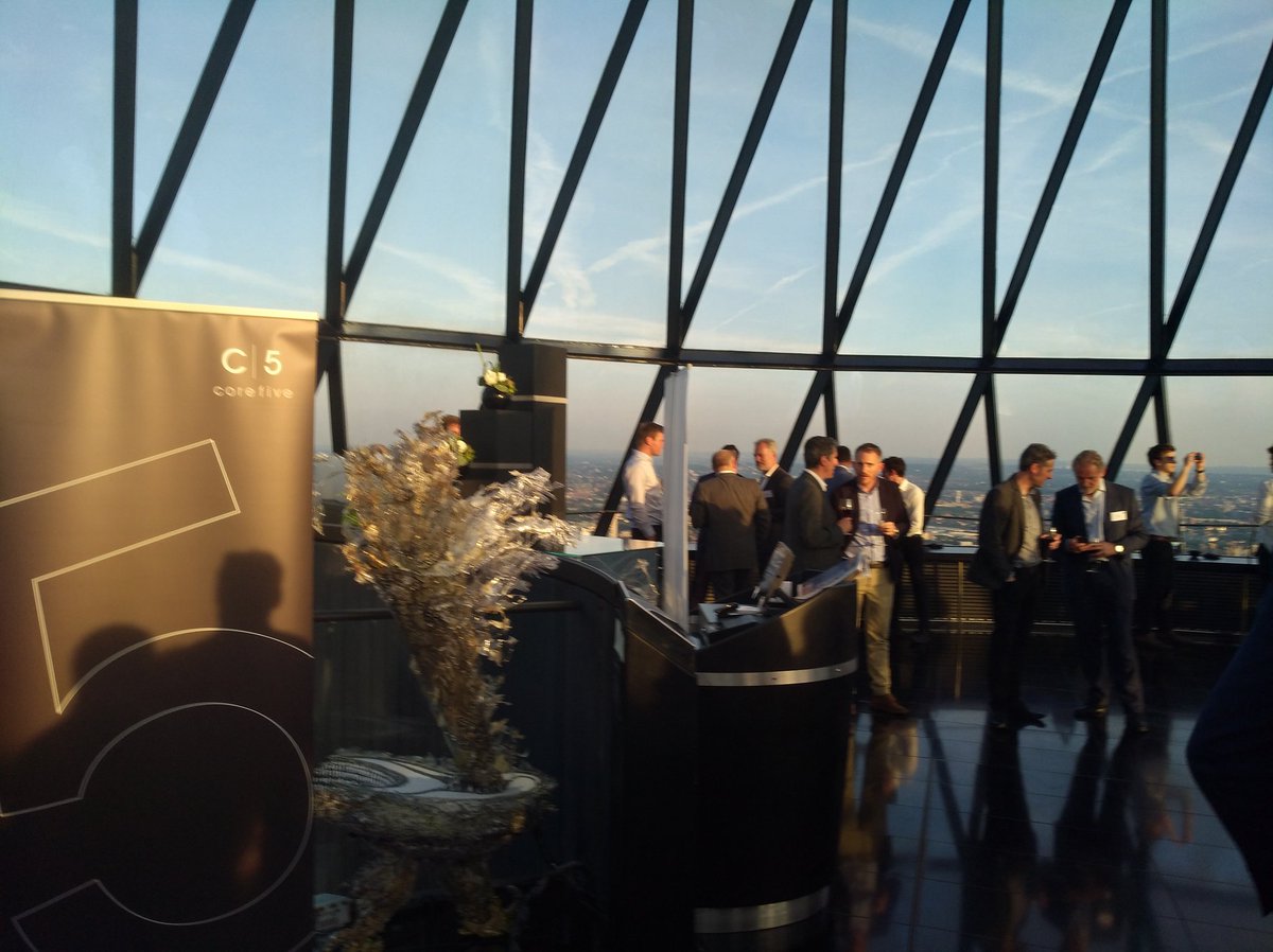 corefivellp's tweet photo. Great birthday bash with our lovely clients and colleagues in the @LondonGherkin, here's to another #5years! https://t.co/mcASdFnSjd