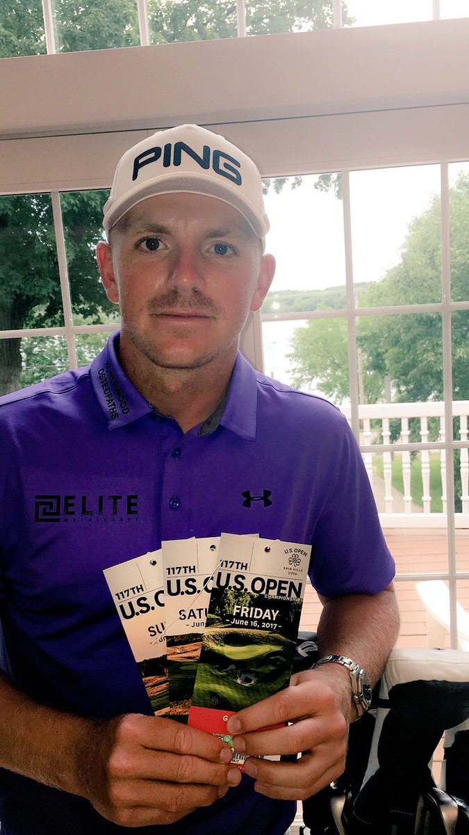 mattsjwallace's tweet photo. Can't wait for tomorrow. RT and follow to win 3 passes and I'll see you at Erin Hills. I'll announce the winner tomorrow. #usopen ⛳️🇺🇸🤙🏻 https://t.co/5MU3AurZGS