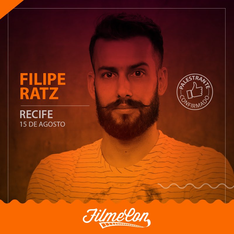 Palestrante Confirmado na #FilmeConRecife: Filipe Ratz, sócio da Agência Califórnia.