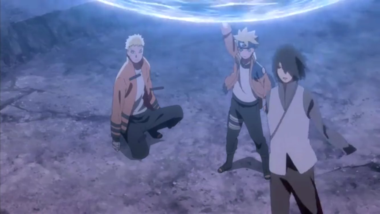 Sindy ナルト詳しい人なら分かると思う Boruto Naruto The Movieのこのシーンだけ ボルトの目が転生眼になってる 今更気づいたわ T Co Tj4v2mledc Twitter