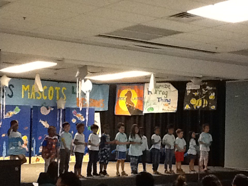 LortonStationES's tweet photo. Ms. Del Rio's Singing Dolphins. Great job!! #LSESPics https://t.co/rO3iMZkpTj