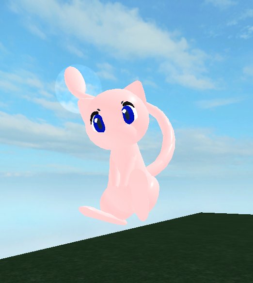 Brie Bee On Twitter Built A Really Good Looking Mew On Roblox Studio Robloxdev - mew roblox