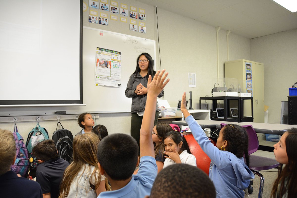 westlakecharter's tweet photo. @MichelleLinHo you are such an amazing educator and your students adore you! #WCSCelebrates https://t.co/xOz9ftj6qG