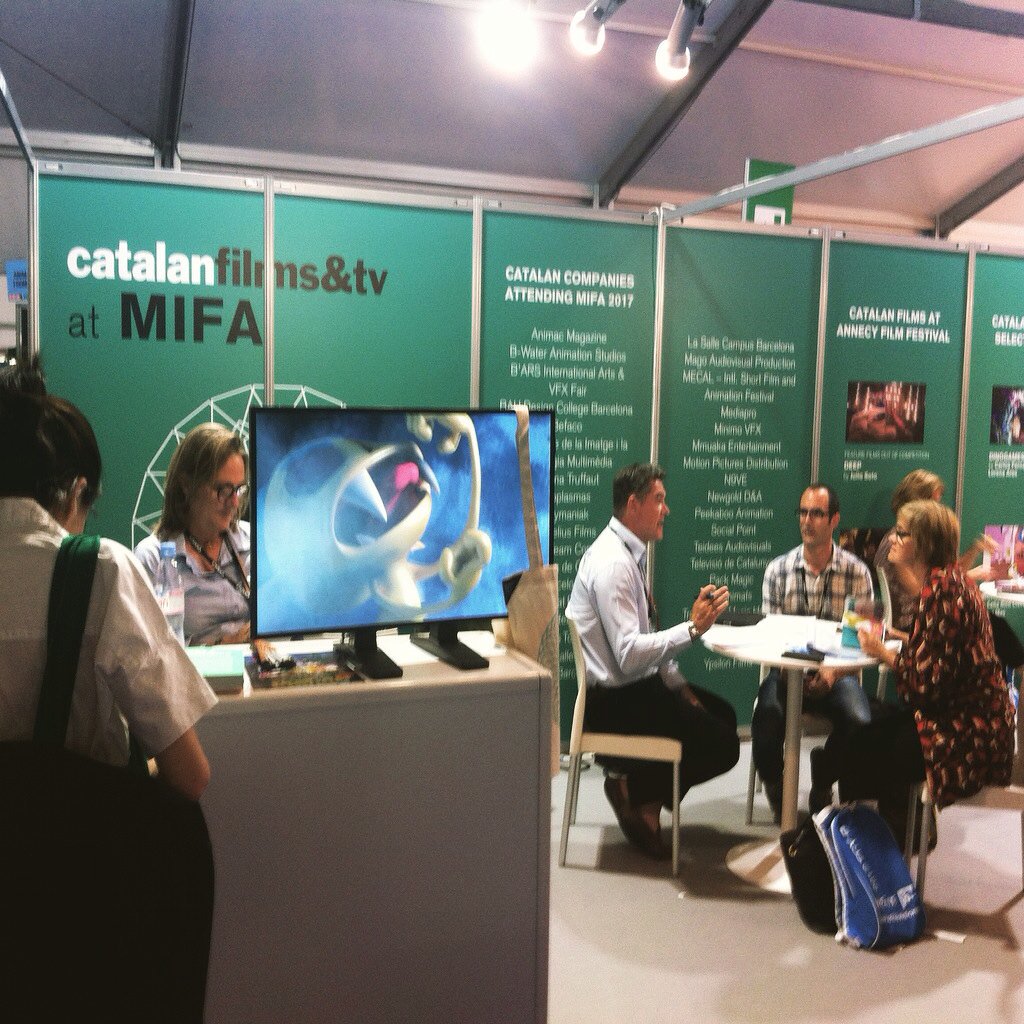 Our new staff member having fun at <a href="/annecyfestival/">Annecy Festival</a> #mifa2017 <a href="/catalanfilms/">Catalan Films</a> <a href="/diegoyaker/">diego yaker</a> #animationfromcatalonia