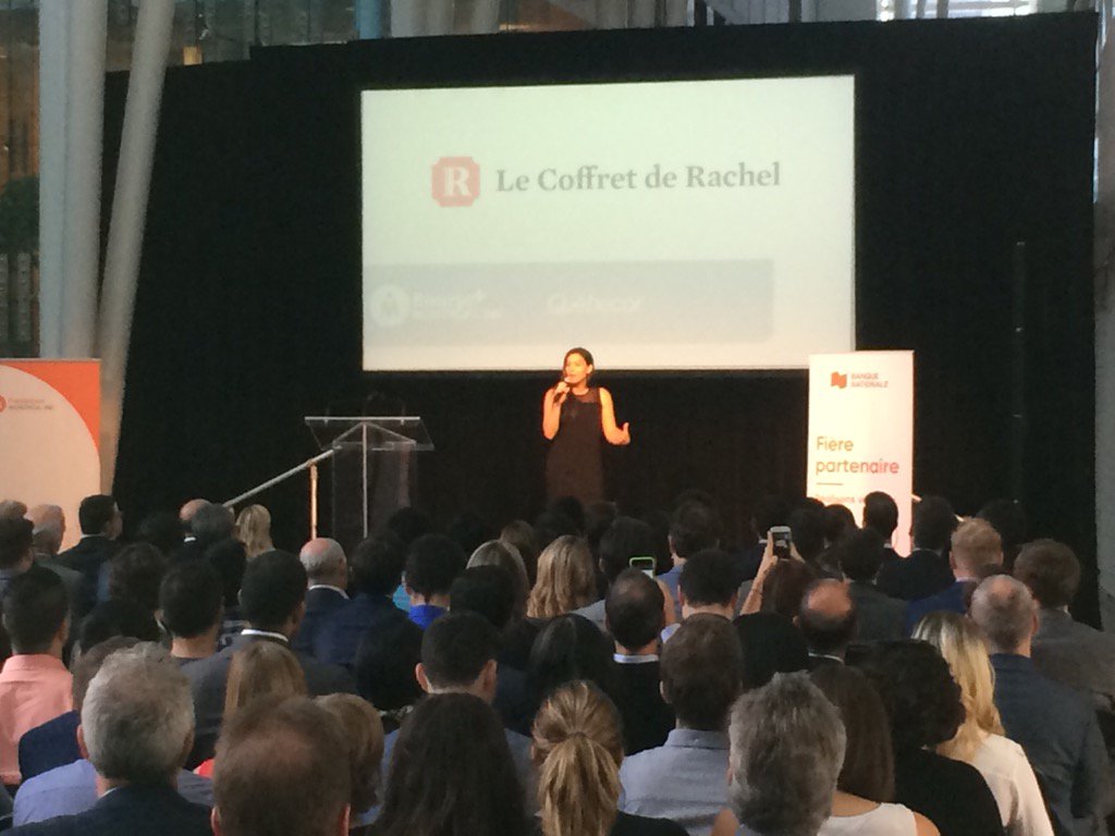 quebectech_'s tweet photo. @rachelstights habille avec style vos gambettes  / Lauréat #BoursePlus @Quebecor #RDVMtlinc https://t.co/cTWCimdjnr