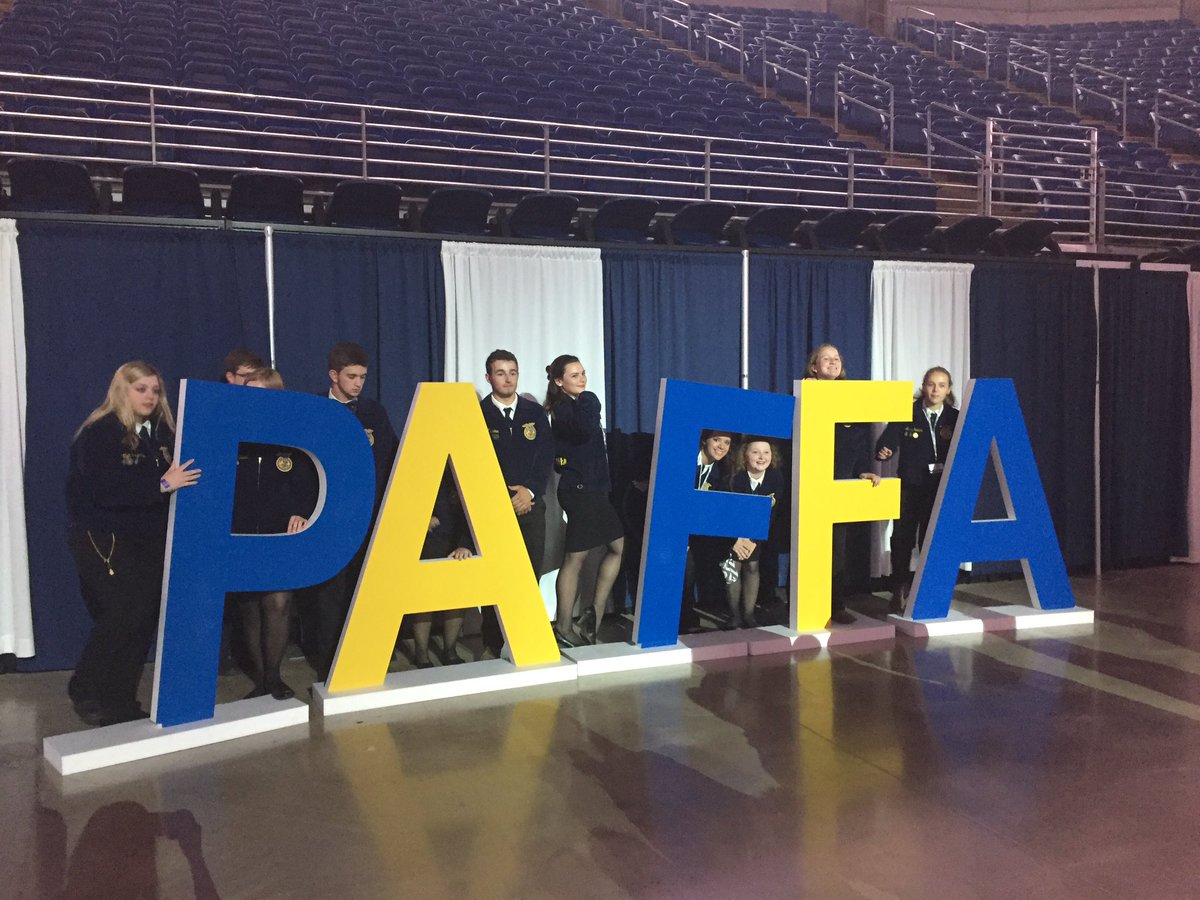 Here we go, <a href="/PA_FFA/">Pennsylvania FFA</a>! State convention is about to begin! #Activate
